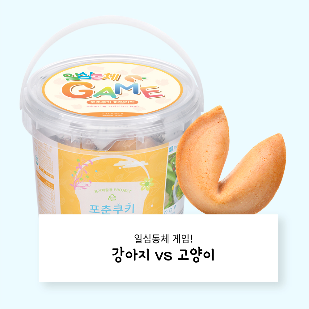 포춘쿠키 패밀리팩 일심동체