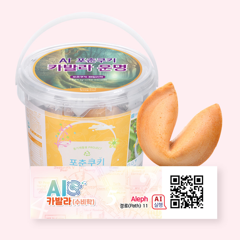 포춘쿠키 패밀리팩 인공지능AI카발라S
