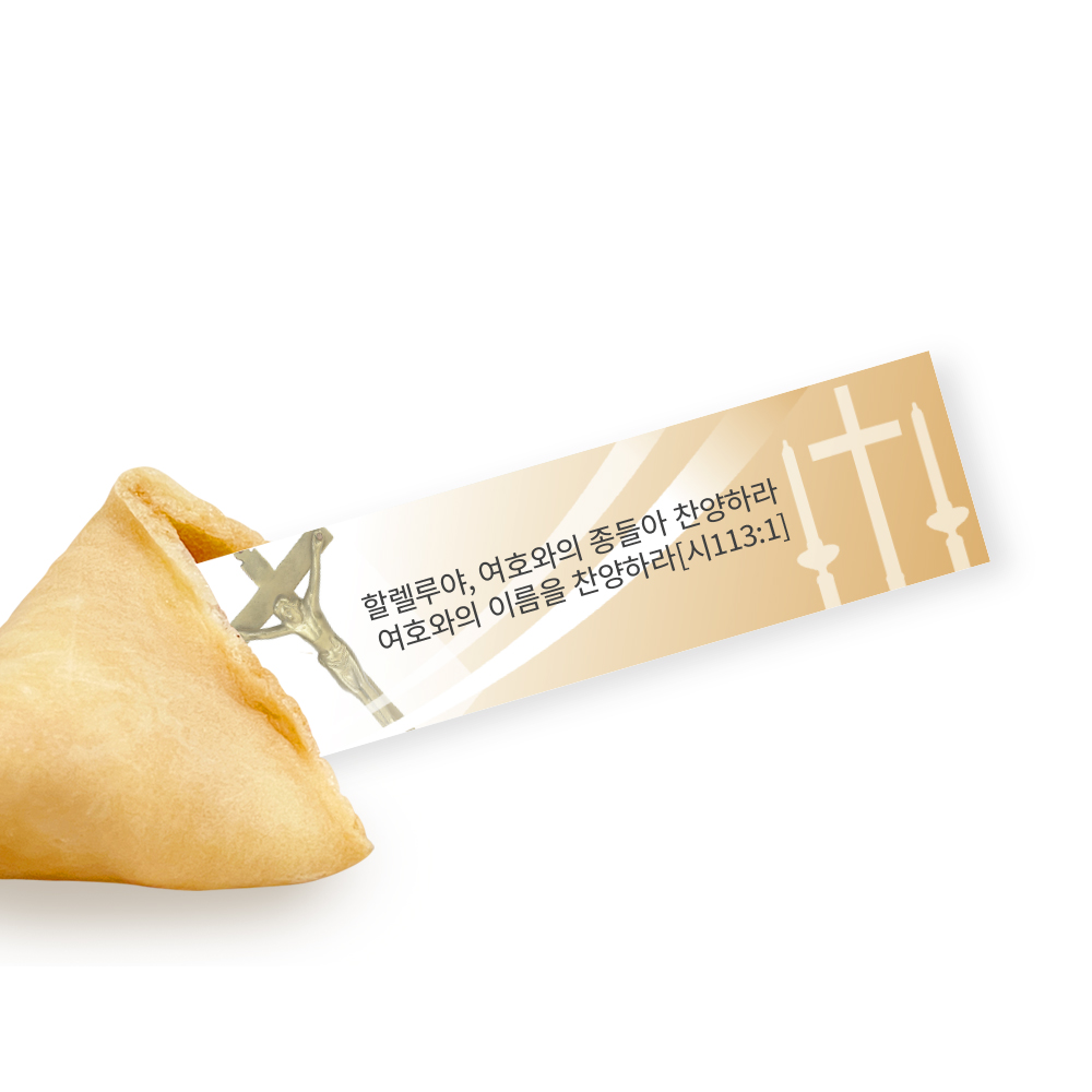 포춘쿠키 부활절바이블 100