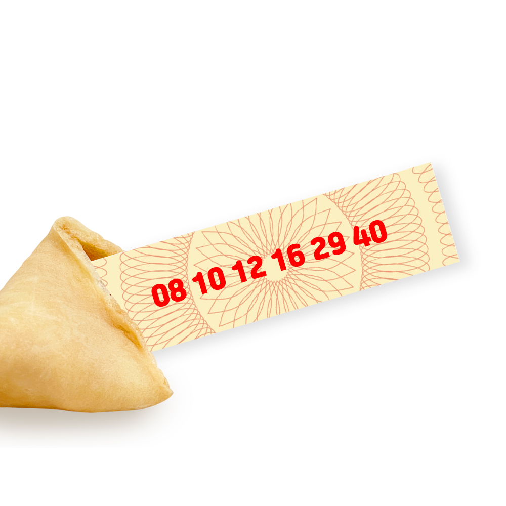 포춘쿠키 행운번호 바삭크랙