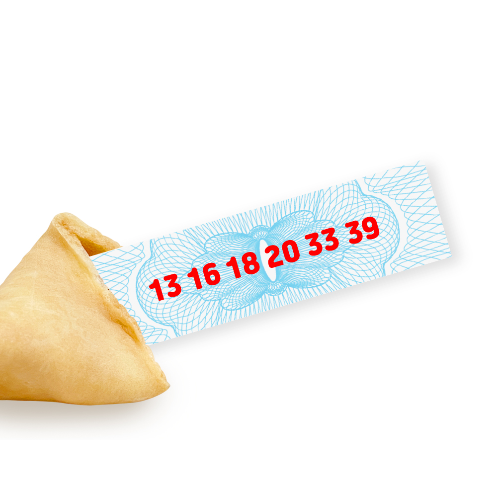 포춘쿠키 행운번호 바삭크랙