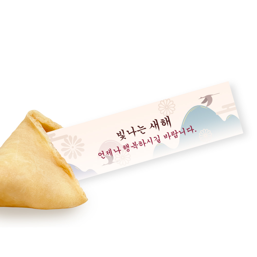 포춘쿠키 새해맞이눈사람 10