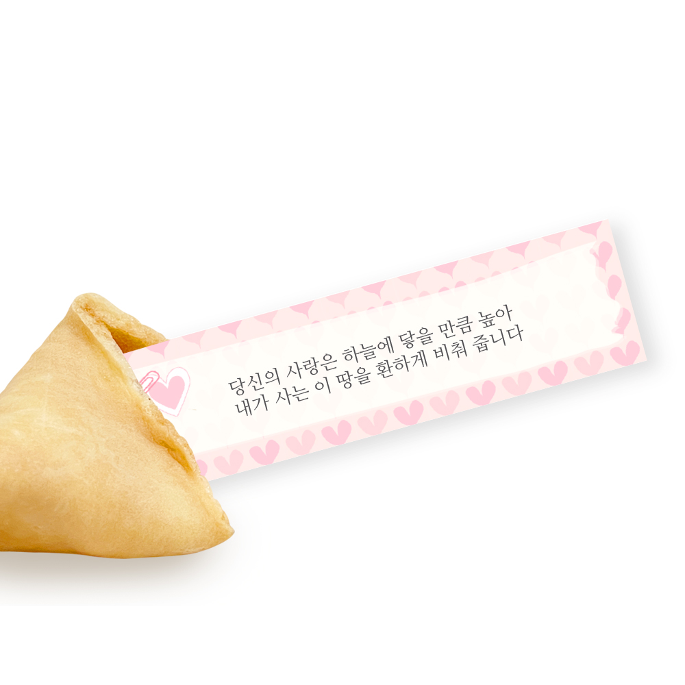 포춘쿠키 달콤데이 러브레터